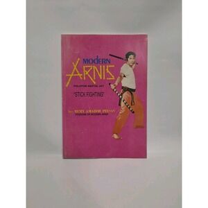 Arnis Stick Fighting Filipino Martial ArtsSC 1993 Signed Illust 162pg